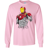 T-Shirts Light Pink / S Ironman - Mark XLVII Armor Men's Long Sleeve T-Shirt