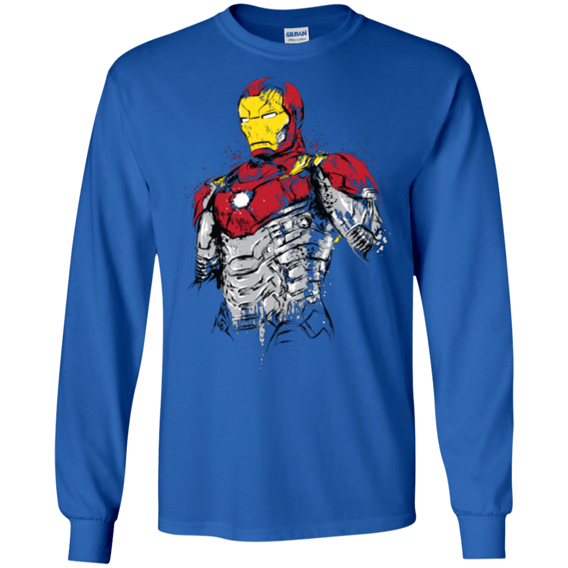 T-Shirts Royal / S Ironman - Mark XLVII Armor Men's Long Sleeve T-Shirt