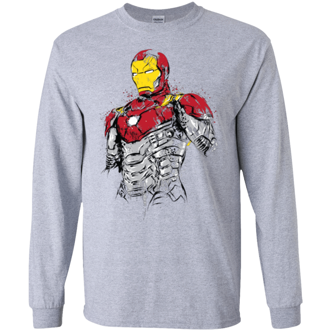 T-Shirts Sport Grey / S Ironman - Mark XLVII Armor Men's Long Sleeve T-Shirt