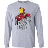 T-Shirts Sport Grey / S Ironman - Mark XLVII Armor Men's Long Sleeve T-Shirt