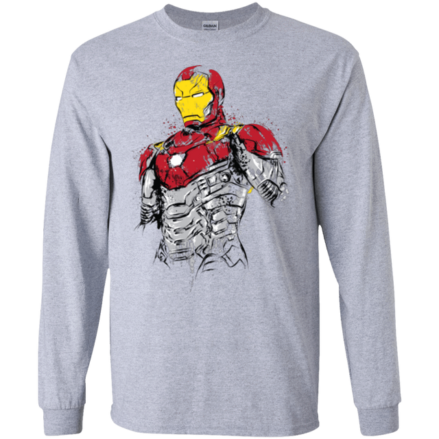 T-Shirts Sport Grey / S Ironman - Mark XLVII Armor Men's Long Sleeve T-Shirt