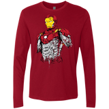 T-Shirts Cardinal / S Ironman - Mark XLVII Armor Men's Premium Long Sleeve