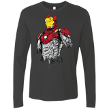 T-Shirts Heavy Metal / S Ironman - Mark XLVII Armor Men's Premium Long Sleeve