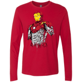 T-Shirts Red / S Ironman - Mark XLVII Armor Men's Premium Long Sleeve