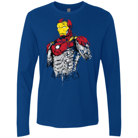 T-Shirts Royal / S Ironman - Mark XLVII Armor Men's Premium Long Sleeve