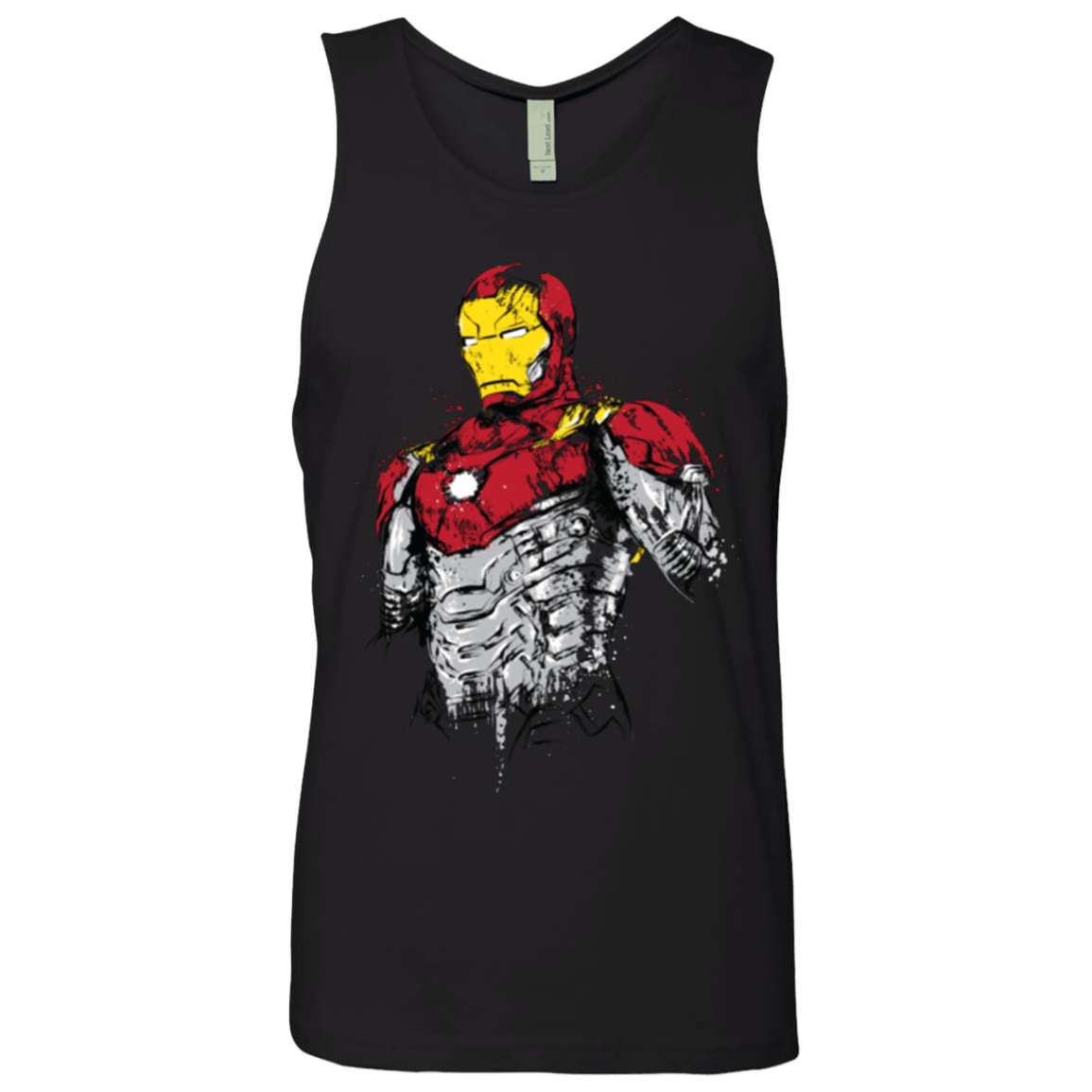 T-Shirts Black / S Ironman - Mark XLVII Armor Men's Premium Tank Top