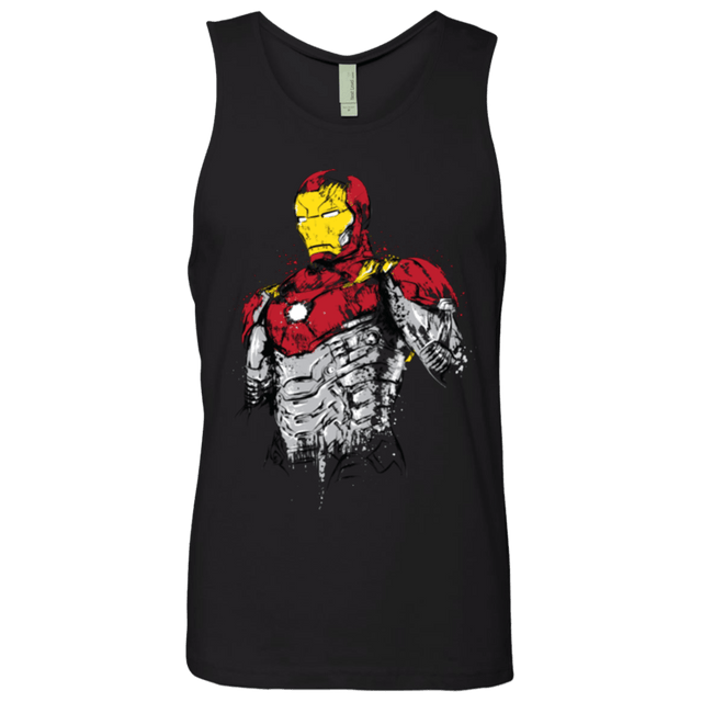 T-Shirts Black / S Ironman - Mark XLVII Armor Men's Premium Tank Top