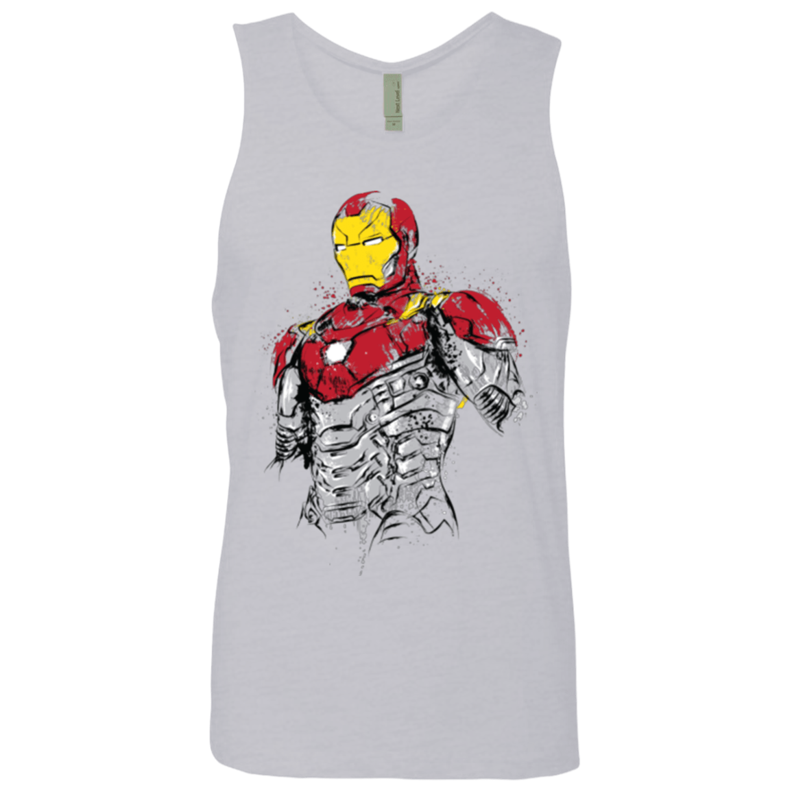 T-Shirts Heather Grey / S Ironman - Mark XLVII Armor Men's Premium Tank Top