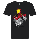 T-Shirts Black / X-Small Ironman - Mark XLVII Armor Men's Premium V-Neck