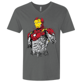 T-Shirts Heavy Metal / X-Small Ironman - Mark XLVII Armor Men's Premium V-Neck