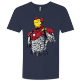T-Shirts Midnight Navy / X-Small Ironman - Mark XLVII Armor Men's Premium V-Neck