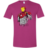 T-Shirts Antique Heliconia / S Ironman - Mark XLVII Armor Men's Semi-Fitted Softstyle