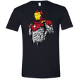 T-Shirts Black / X-Small Ironman - Mark XLVII Armor Men's Semi-Fitted Softstyle