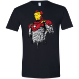 T-Shirts Black / X-Small Ironman - Mark XLVII Armor Men's Semi-Fitted Softstyle