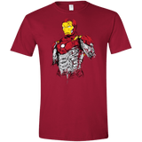 T-Shirts Cardinal Red / S Ironman - Mark XLVII Armor Men's Semi-Fitted Softstyle