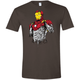 T-Shirts Dark Chocolate / S Ironman - Mark XLVII Armor Men's Semi-Fitted Softstyle