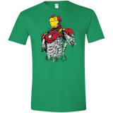 T-Shirts Heather Irish Green / S Ironman - Mark XLVII Armor Men's Semi-Fitted Softstyle