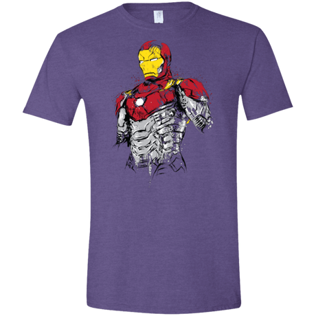T-Shirts Heather Purple / S Ironman - Mark XLVII Armor Men's Semi-Fitted Softstyle