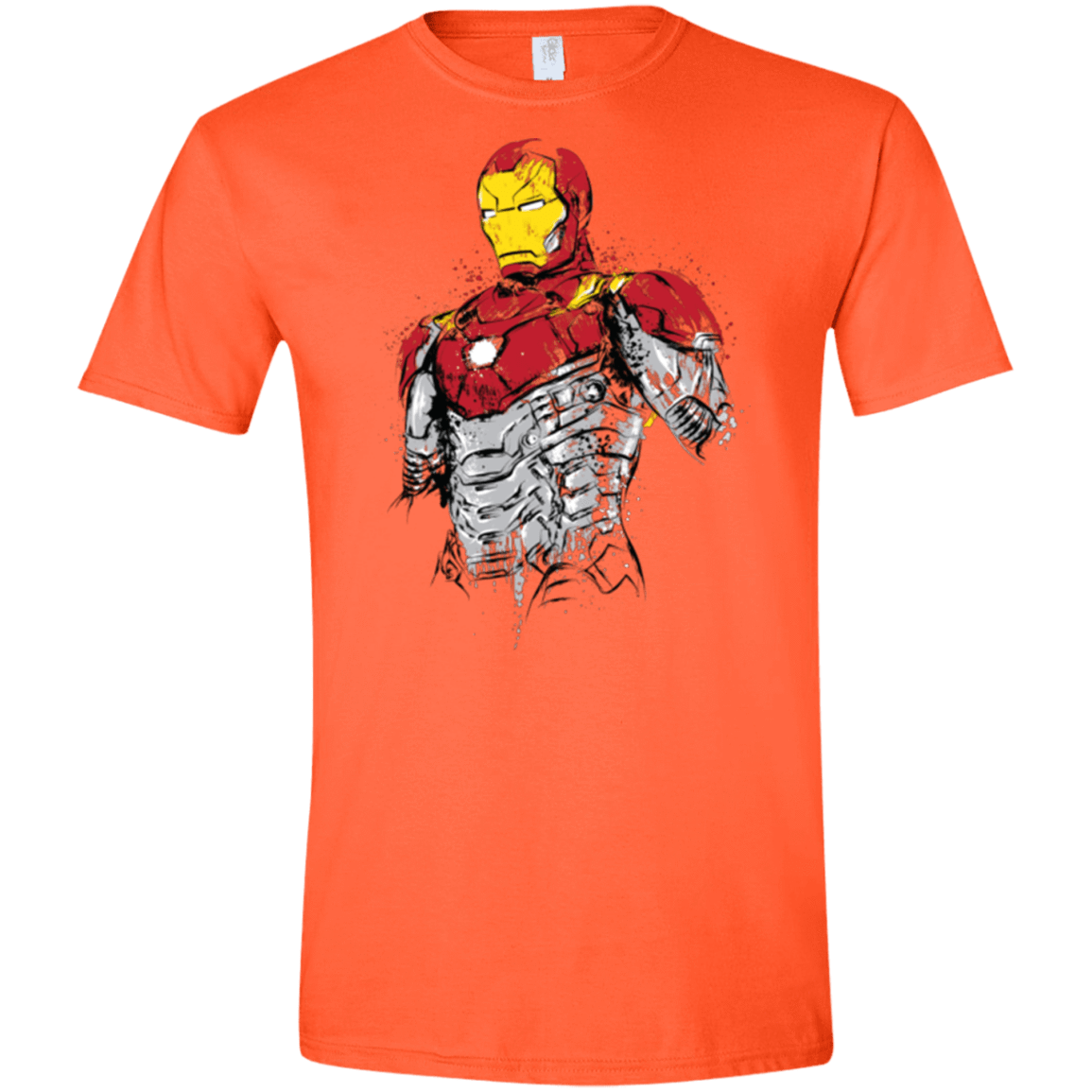 T-Shirts Orange / S Ironman - Mark XLVII Armor Men's Semi-Fitted Softstyle