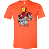 T-Shirts Orange / S Ironman - Mark XLVII Armor Men's Semi-Fitted Softstyle