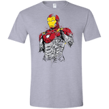 T-Shirts Sport Grey / X-Small Ironman - Mark XLVII Armor Men's Semi-Fitted Softstyle