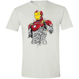 T-Shirts White / X-Small Ironman - Mark XLVII Armor Men's Semi-Fitted Softstyle