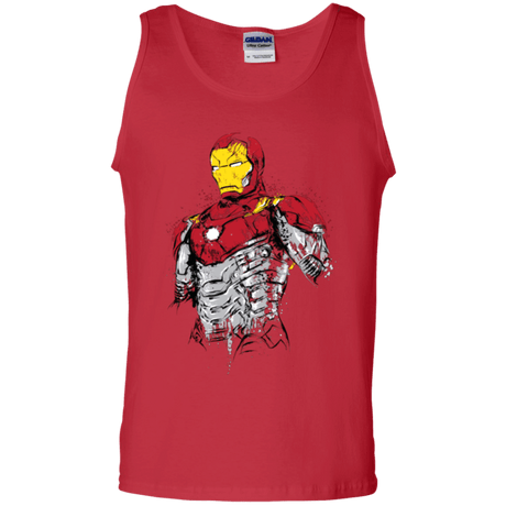 T-Shirts Red / S Ironman - Mark XLVII Armor Men's Tank Top