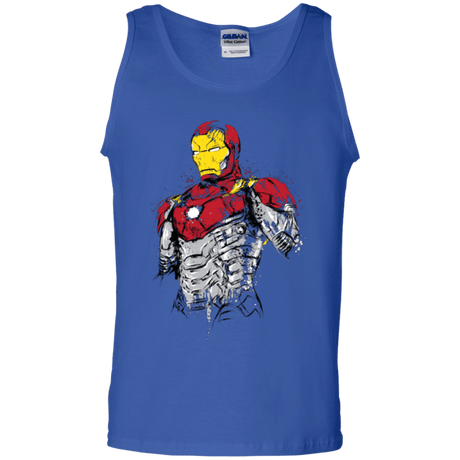 T-Shirts Royal / S Ironman - Mark XLVII Armor Men's Tank Top