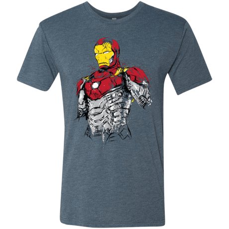 T-Shirts Indigo / S Ironman - Mark XLVII Armor Men's Triblend T-Shirt