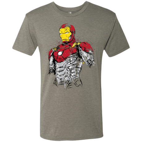 T-Shirts Venetian Grey / S Ironman - Mark XLVII Armor Men's Triblend T-Shirt