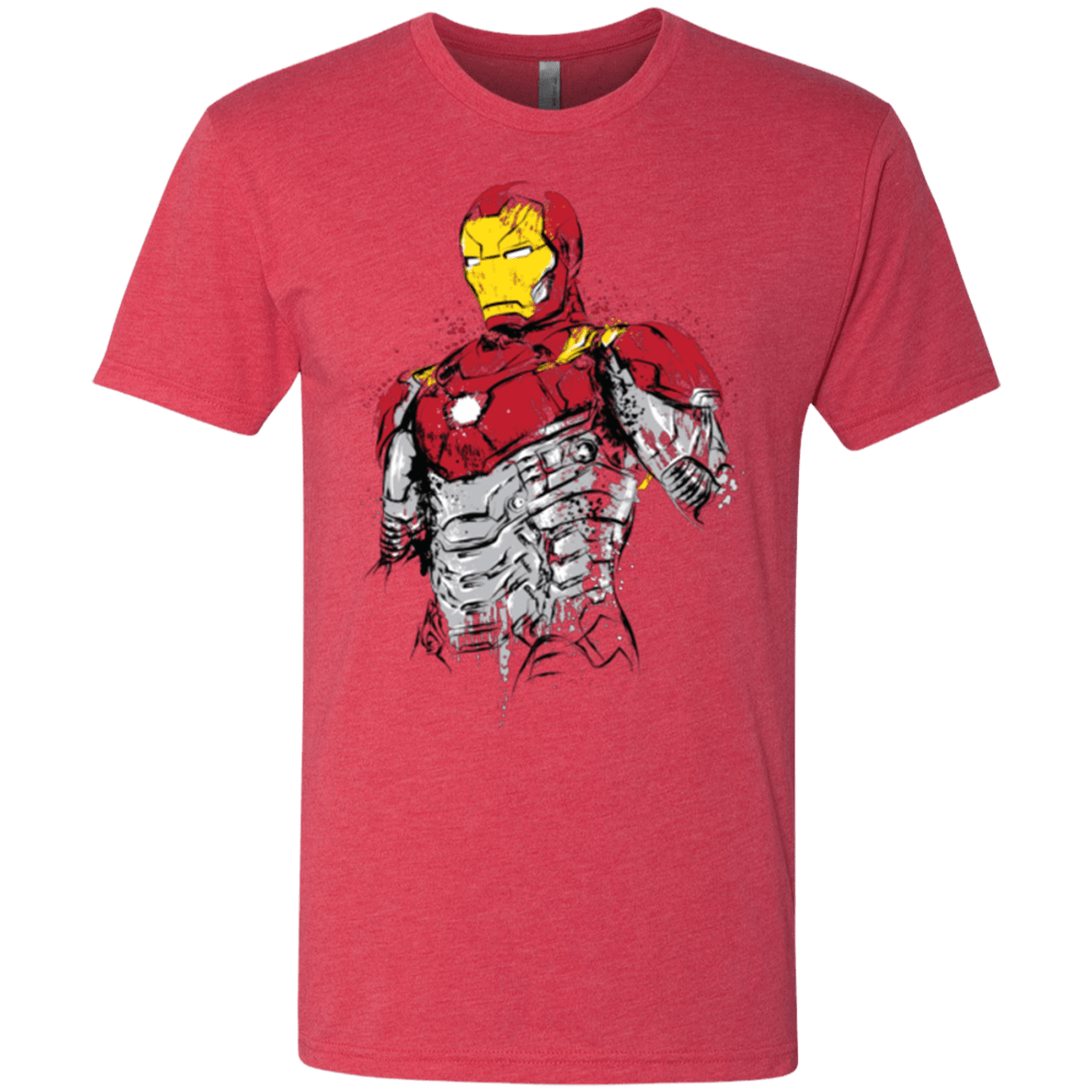 T-Shirts Vintage Red / S Ironman - Mark XLVII Armor Men's Triblend T-Shirt