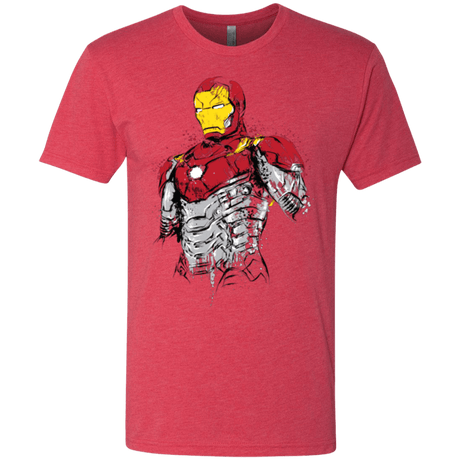 T-Shirts Vintage Red / S Ironman - Mark XLVII Armor Men's Triblend T-Shirt