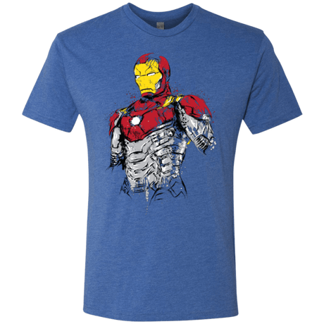 T-Shirts Vintage Royal / S Ironman - Mark XLVII Armor Men's Triblend T-Shirt