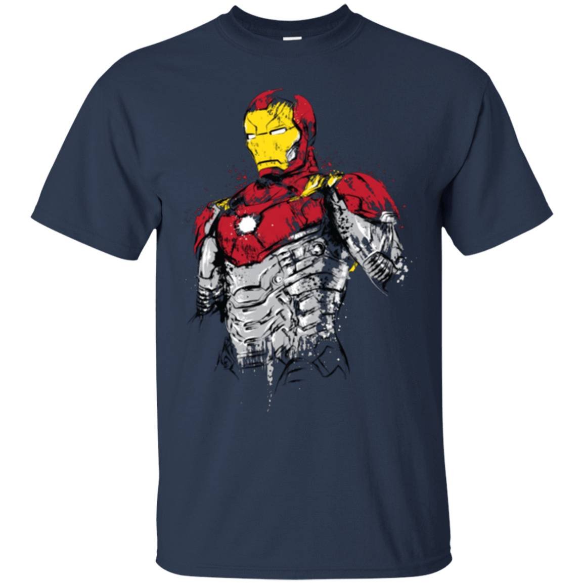 T-Shirts Navy / S Ironman - Mark XLVII Armor T-Shirt