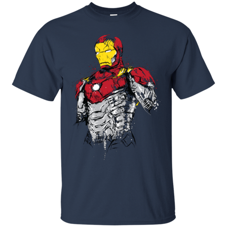 T-Shirts Navy / S Ironman - Mark XLVII Armor T-Shirt