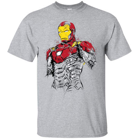 T-Shirts Sport Grey / S Ironman - Mark XLVII Armor T-Shirt