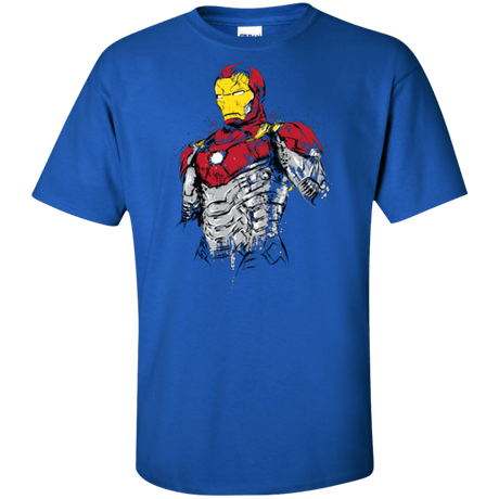 T-Shirts Royal / XLT Ironman - Mark XLVII Armor Tall T-Shirt