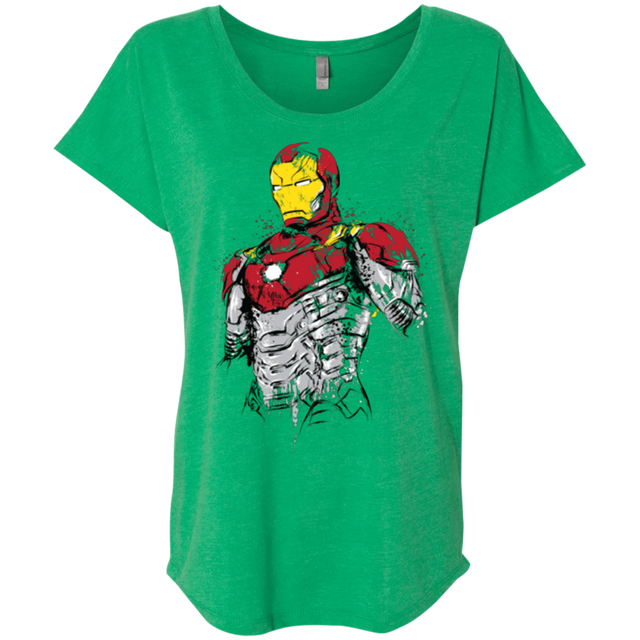 T-Shirts Envy / X-Small Ironman - Mark XLVII Armor Triblend Dolman Sleeve