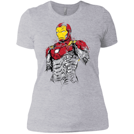 T-Shirts Heather Grey / X-Small Ironman - Mark XLVII Armor Women's Premium T-Shirt