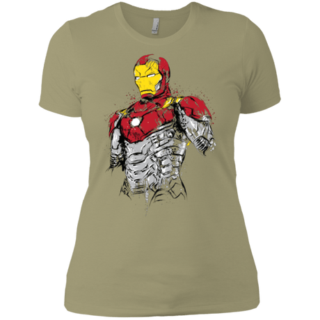 T-Shirts Light Olive / X-Small Ironman - Mark XLVII Armor Women's Premium T-Shirt