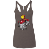 T-Shirts Macchiato / X-Small Ironman - Mark XLVII Armor Women's Triblend Racerback Tank