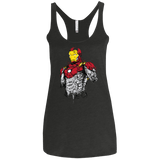T-Shirts Vintage Black / X-Small Ironman - Mark XLVII Armor Women's Triblend Racerback Tank