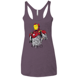 T-Shirts Vintage Purple / X-Small Ironman - Mark XLVII Armor Women's Triblend Racerback Tank