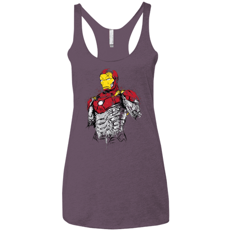 T-Shirts Vintage Purple / X-Small Ironman - Mark XLVII Armor Women's Triblend Racerback Tank