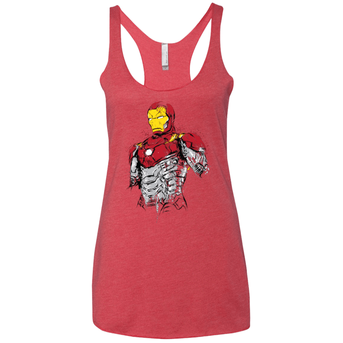 T-Shirts Vintage Red / X-Small Ironman - Mark XLVII Armor Women's Triblend Racerback Tank