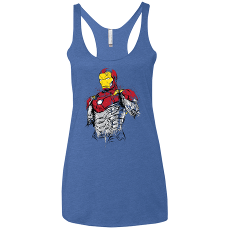 T-Shirts Vintage Royal / X-Small Ironman - Mark XLVII Armor Women's Triblend Racerback Tank