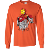 T-Shirts Orange / YS Ironman - Mark XLVII Armor Youth Long Sleeve T-Shirt