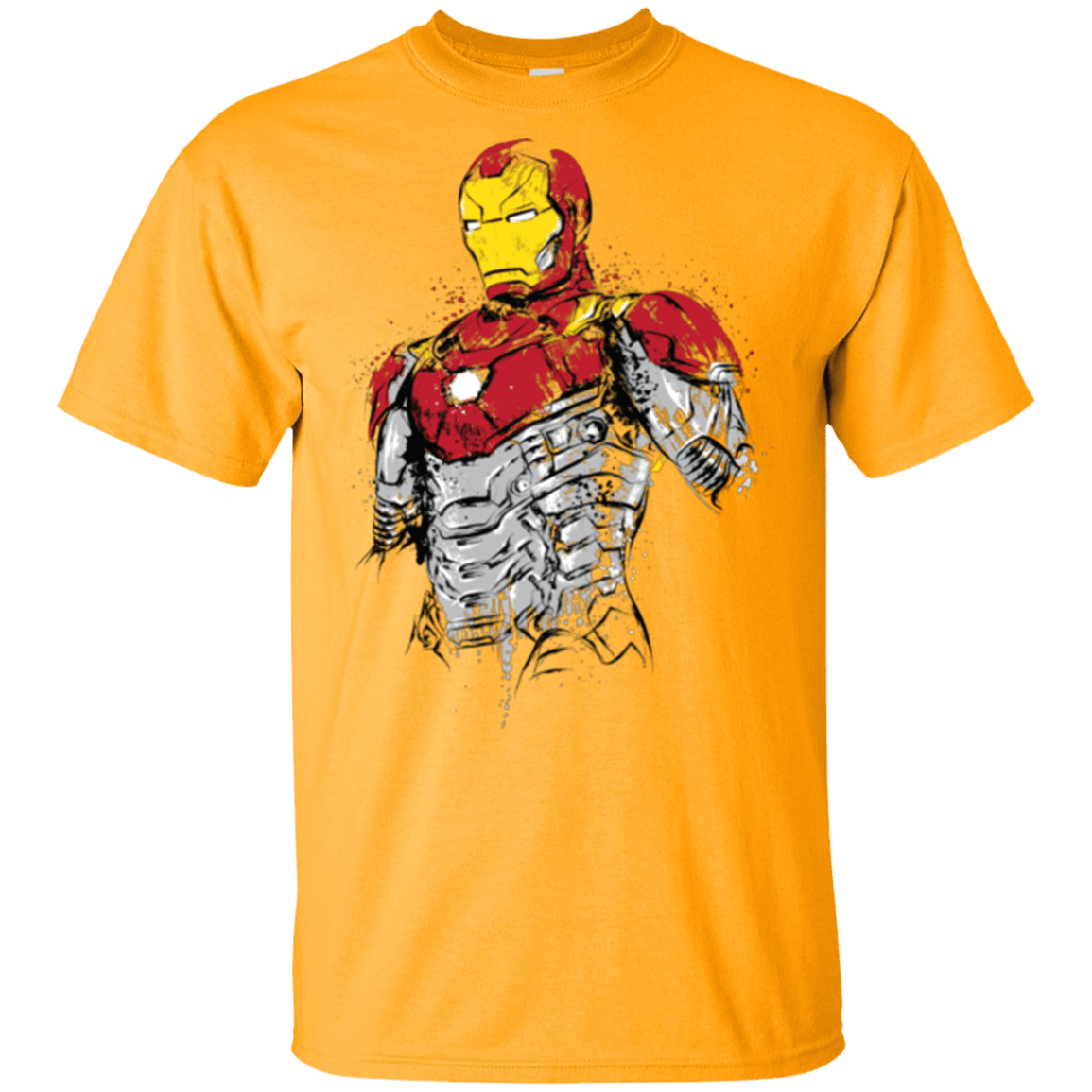 T-Shirts Gold / YXS Ironman - Mark XLVII Armor Youth T-Shirt