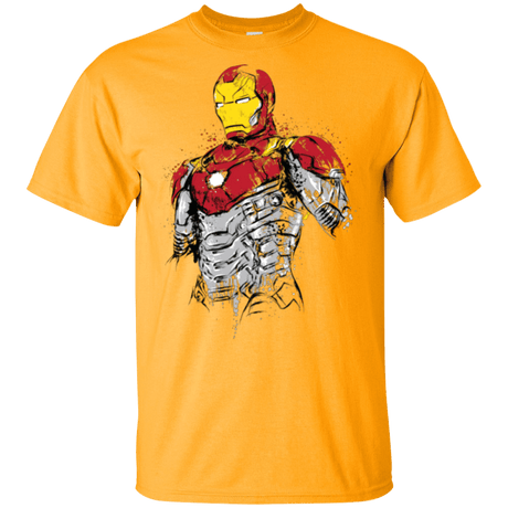 T-Shirts Gold / YXS Ironman - Mark XLVII Armor Youth T-Shirt