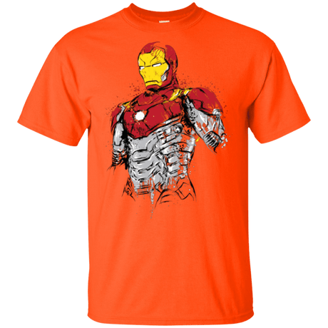 T-Shirts Orange / YXS Ironman - Mark XLVII Armor Youth T-Shirt